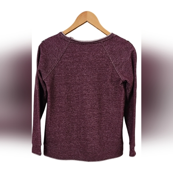 Rock & Republic- XS Sweat Shirt Zipper Shoulder Accents​​​​ - Picture 6 of 10